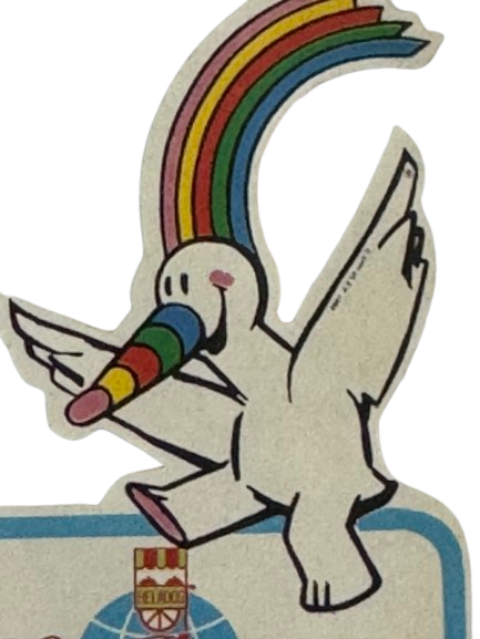 EXPO'92 Promotional Sticker – Curro & La Ibense Bornay
. Original promotional sticker from the 