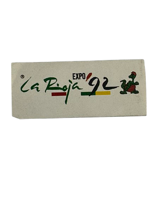 Paper Sleeve EXPO’92 – La Rioja Pavilion. Original paper sleeve from the La Rioja pavilion at