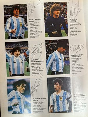 Argentina Football Association - Promotional book/yearbook of the AFA (Argentine Football 