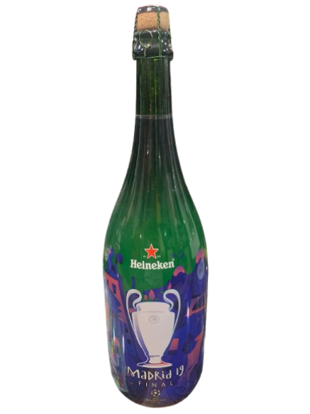Heineken - Heineken commemorative bottle for the 2019 UEFA Champions League final in Madrid. Heinek 