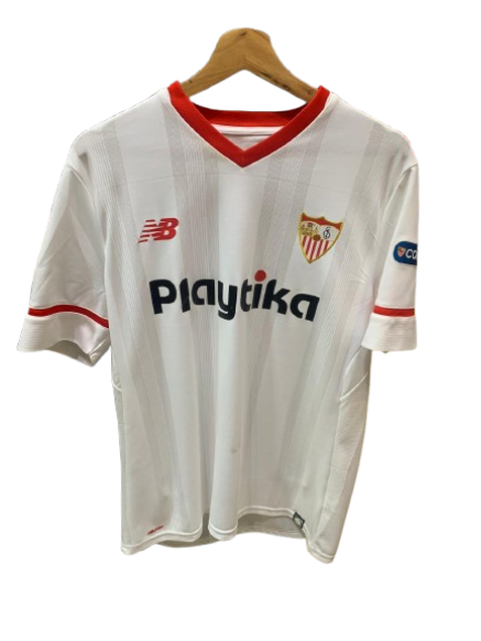 Pablo Sarabia - Pablo Sarabia's Sevilla FC jersey from the 2017/2018 season. Sevilla FC home shirt 