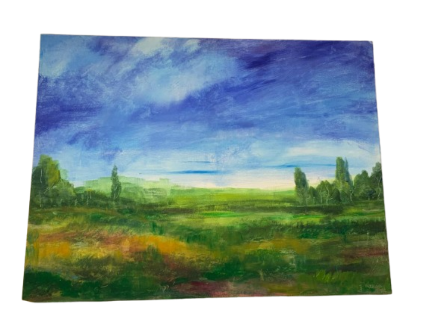 Belinda Washington - Landscape painting by Belinda Washington. Belinda Washington: Expressions in 