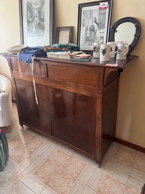 Rustic Style Dresser. Large storage chest of drawers, ideal for living rooms or entryways 