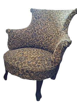 Wingback Chair. A comfortable, classically designed armchair inspired by French aristocratic 