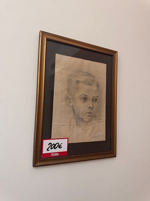 Original work by Javier Lucarini. Artwork signed by the artist 3/11/1940. The winner will have 