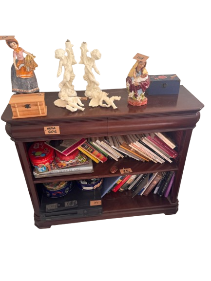Classic Castilian wooden sideboard. Elegant sideboard or cabinet in a distinctly traditional 