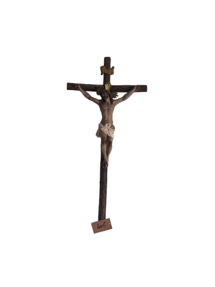 Classic wall crucifix. Elegant classic wall crucifix with a design of great sobriety and respect 