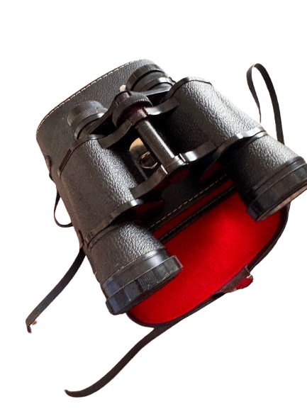 Classic binoculars. Vintage binoculars with a classic and functional design, perfect for nature 