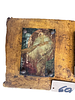 religious triptych. Beautiful decorative triptych for the wall in a classic, aged style, ideal Image - 2