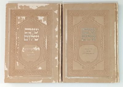 שני ספרים מאת הרב רפאל שמואל שמואל. שים שלום, דעת קדושים, פרוש על דרוש הדעת למהרח"ו. שים שלום