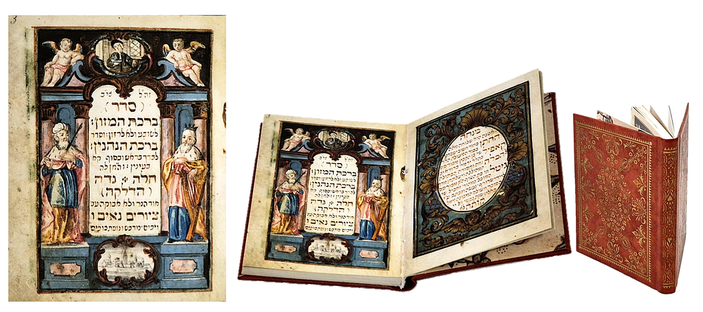 סדר ברכת המזון בודפשט 
. Facsimile edition of the 18th century manuscript preserved in the 