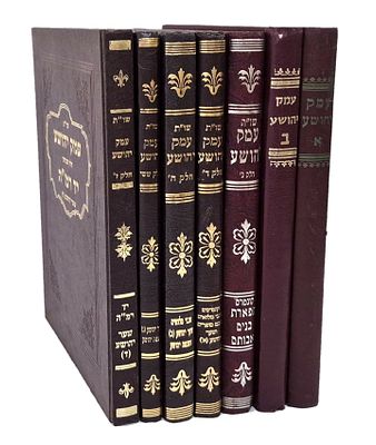 סט שלם - שו"ת עמק יהושע, להגאון רבי יהושע מאמן - הקדשות המחבר
. שאלות ותשובות בד' חלקי השלחן 