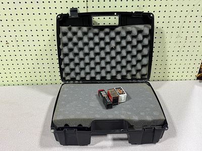 Gun Case with Pellet Ammunition