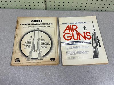 Air Gun Manuals — 2 in lot