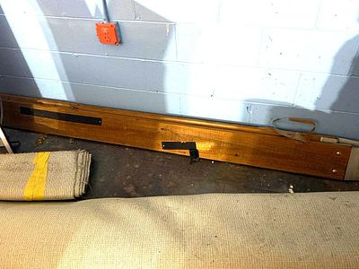 A Pair of Hardwood ramps