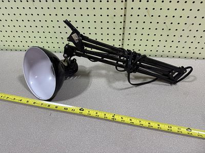 Articulated Swing-Arm Metal Desk Lamp