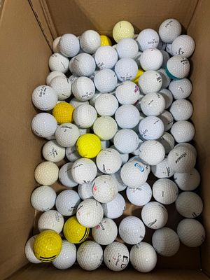 100+ Miscellaneous Used Golf Balls. This lot consists of an assortment of miscellaneous used 