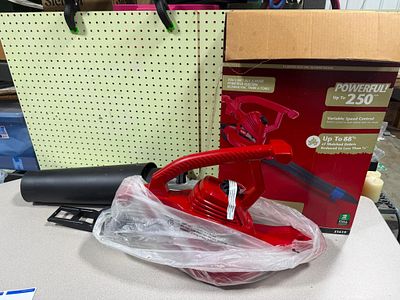 Toro Ultra Electric Handheld Leaf Blower and Vacuum Model 51619