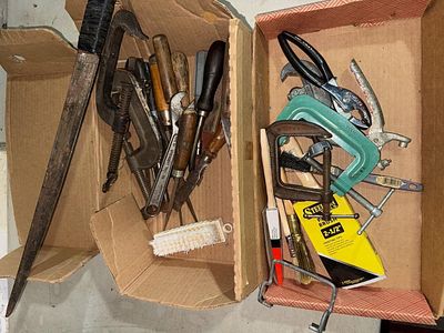 An Assortment of Vintage and Modern Workshop Hand Tools Including Crescent and Cintool. Auction 