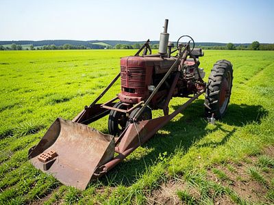 ALTERNATE PICKUP REQUIRED- McCormick Farmall Model H 2WD Tractor with Front-End Loader. This is 