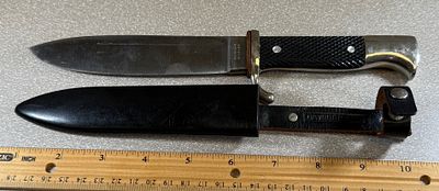 Korium German Youth Style Fixed Blade Knife with 5.5 Inch Blade. This Korium German youth style 