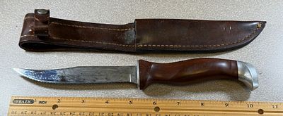 Cutco Model 4069 Fixed Blade Hunting Knife with 5 Inch Blade. This Cutco Model 4069 fixed-blade 