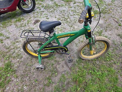KENTON AREA PICKUP- John Deere Heavy Duty 16-Inch Kids Bicycle with Training Wheels