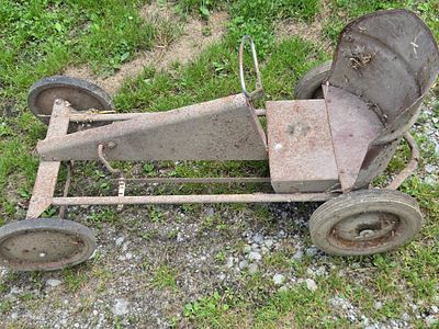 KENTON AREA PICKUP- Evans 220 Pressed Steel Pedal Car for restoration