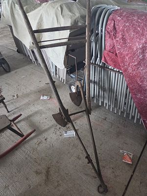 WEST OF MARION PICKUP- Antique Horse-Drawn Double Shovel Plow Cultivator