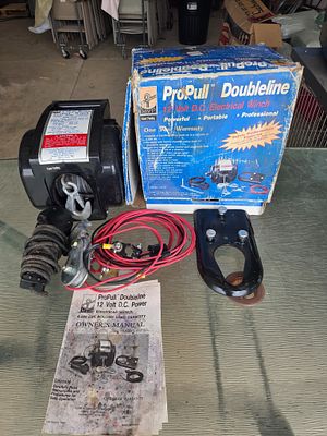 WEST OF MARION PICKUP- Vintage ProPull Doubleline Model I-9700 12 Volt DC Electrical Winch with 