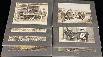 A Collection of Eight Early 20th Century Japanese Documentary Photographs by The Philadelphia 