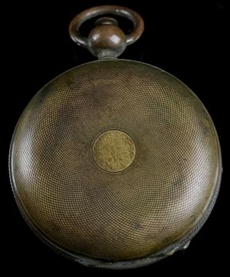 Antique Waltham / American Watch Co. Keyless-Wind Base Metal Pocket Watch. An antique 