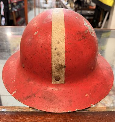 Vintage FDNY Fire Department Doughboy Style Fireman's Helmet, Attributed to D.F. Fiorello, H.L. 