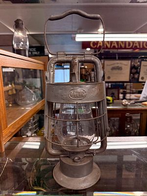 A Dietz King Fire American La France Toronto Department Lantern, Patented 1907. A Dietz King 