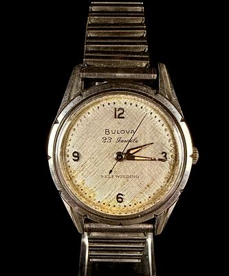 Stainless Steel Bulova 23 Jewel President Self Winding Men's Wristwatch
Category: Watches. Watch 