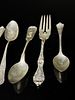 A Collection of Six Assorted American Sterling Silver Flatware Pieces. A collection of six Image - 2