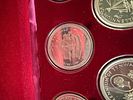 Isle of Man 1979 Millennium of Tynwald Solid Sterling Silver Proof Five Crowns Set. A collection Image - 3