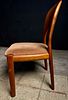 A Niels Koefoed Sculptured Teak Dining Chair Made by Koefoed's Hornslet Denmark. A single Image - 2