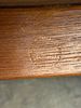A Niels Koefoed Sculptured Teak Dining Chair Made by Koefoed's Hornslet Denmark. A single Image - 5