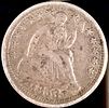 A Collection of 19th-Century United States Silver and Nickel Coins. A collection of 19th-century Image - 3