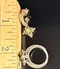 Two Barbara Bixby Sterling Silver and 18K Gold Peridot Jewelry Items. A Barbara Bixby sterling Image - 12