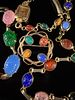 A Collection of 1960s Gold-Filled and Carved Stone Scarab Jewelry. This collection of mid-20th Image - 5