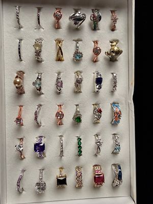 A Collection of Assorted Fashion and Cocktail Rings including Sterling Silver. A collection of 