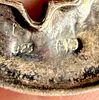 Sterling Silver and Marcasite Cat on Crescent Moon Figural Brooch. A sterling silver figural Image - 3