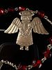 Two Sterling Silver Religious Items Including a Malco Devotional Chain and a JJC Angel Brooch. Th Image - 4