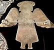 Two Sterling Silver Religious Items Including a Malco Devotional Chain and a JJC Angel Brooch. Th Image - 7