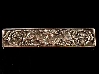 Iona Manufacturing Company Celtic Sterling Silver Scotland Pin. A Sterling Scotland Pin 