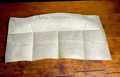 1810. Bunting, Philip S. and Elizabeth. Indenture (Deed) for Philadelphia Property to John Torr 