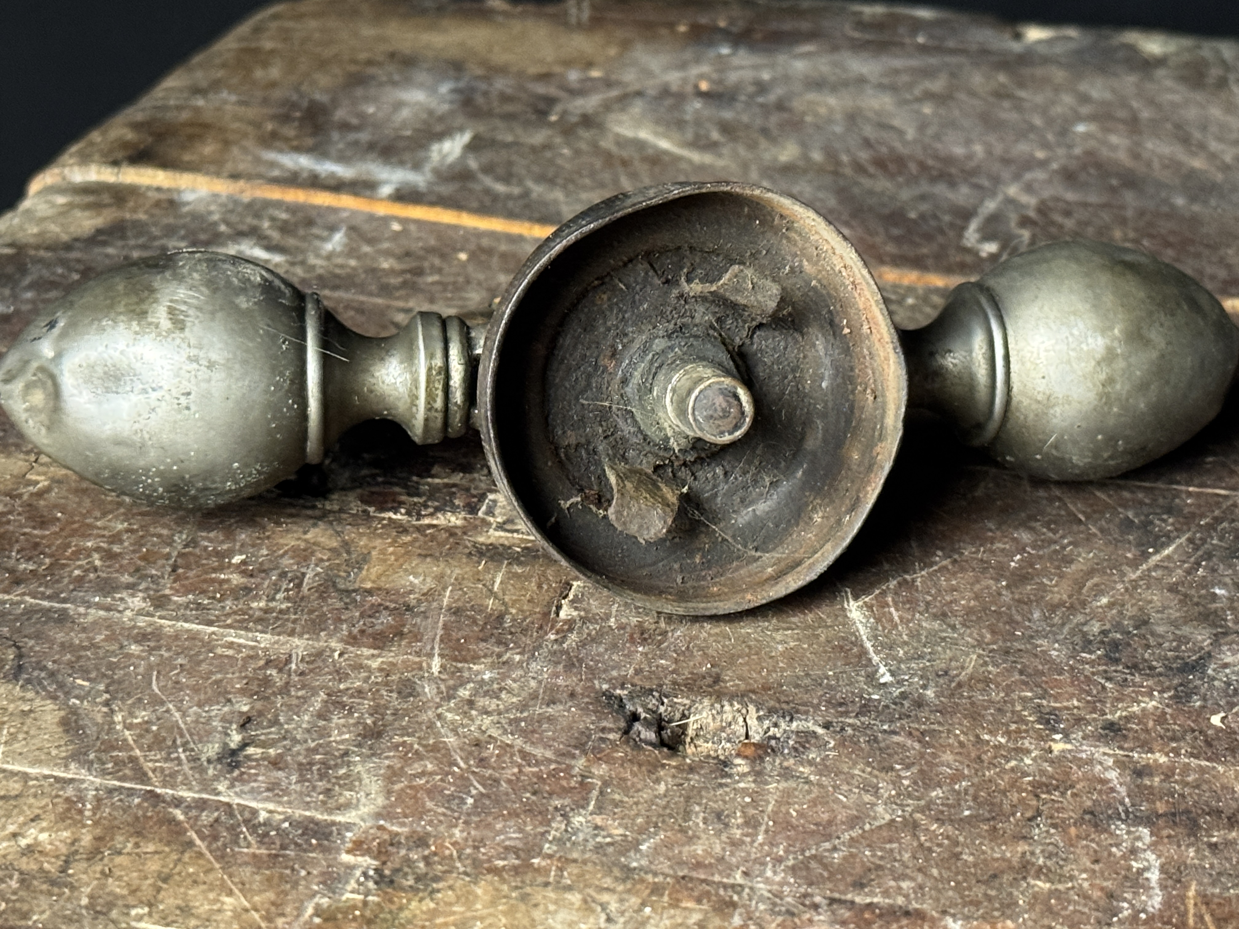 A Trio of Vintage Boyce Moto-Meter Radiator Caps and Temperature Gauges