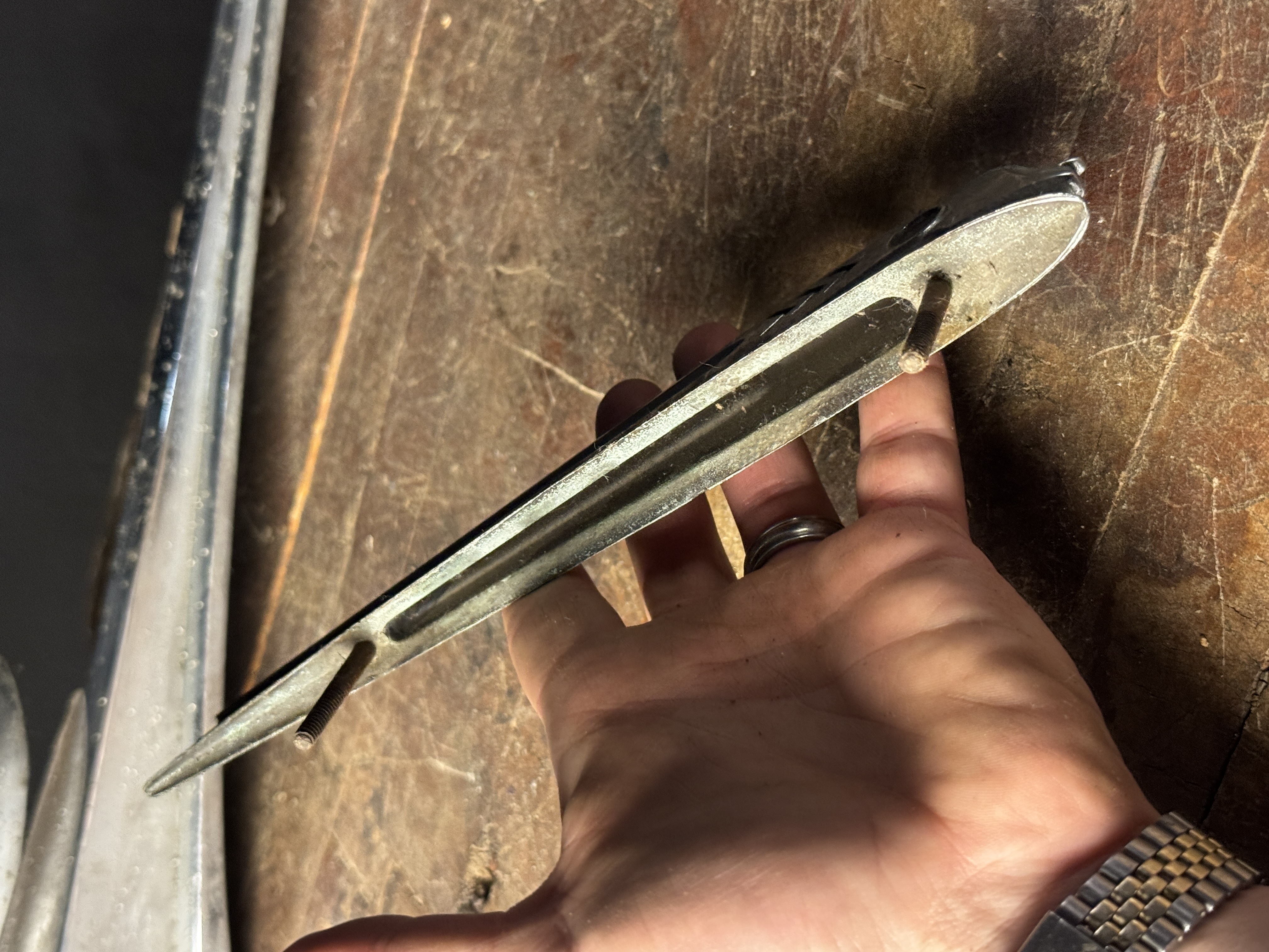 Two Vintage Packard Swan and Pontiac Chieftain Hood Ornaments